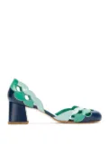 Sarah Chofakian leather pumps - Blue