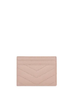 saint laurent monogram small leather wallet