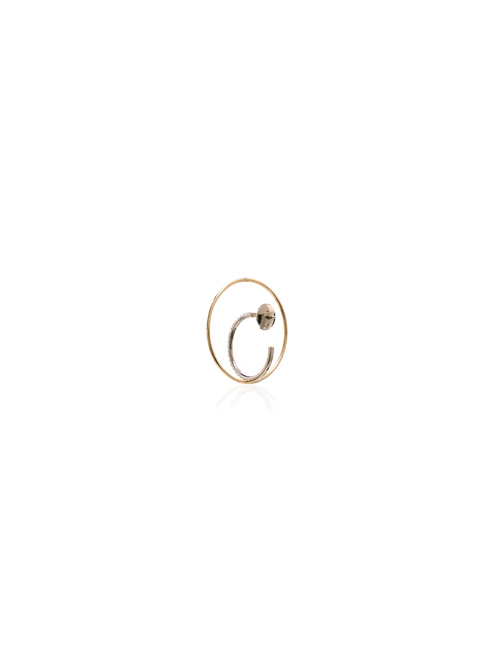 Charlotte Chesnais Saturn ダイヤモンド ピアス 18Kゴールド 通販
