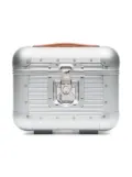 FPM Milano aluminium and leather vanity case - Silver