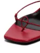 Saint Laurent 'Paris 75 Naked' Riemchensandalen