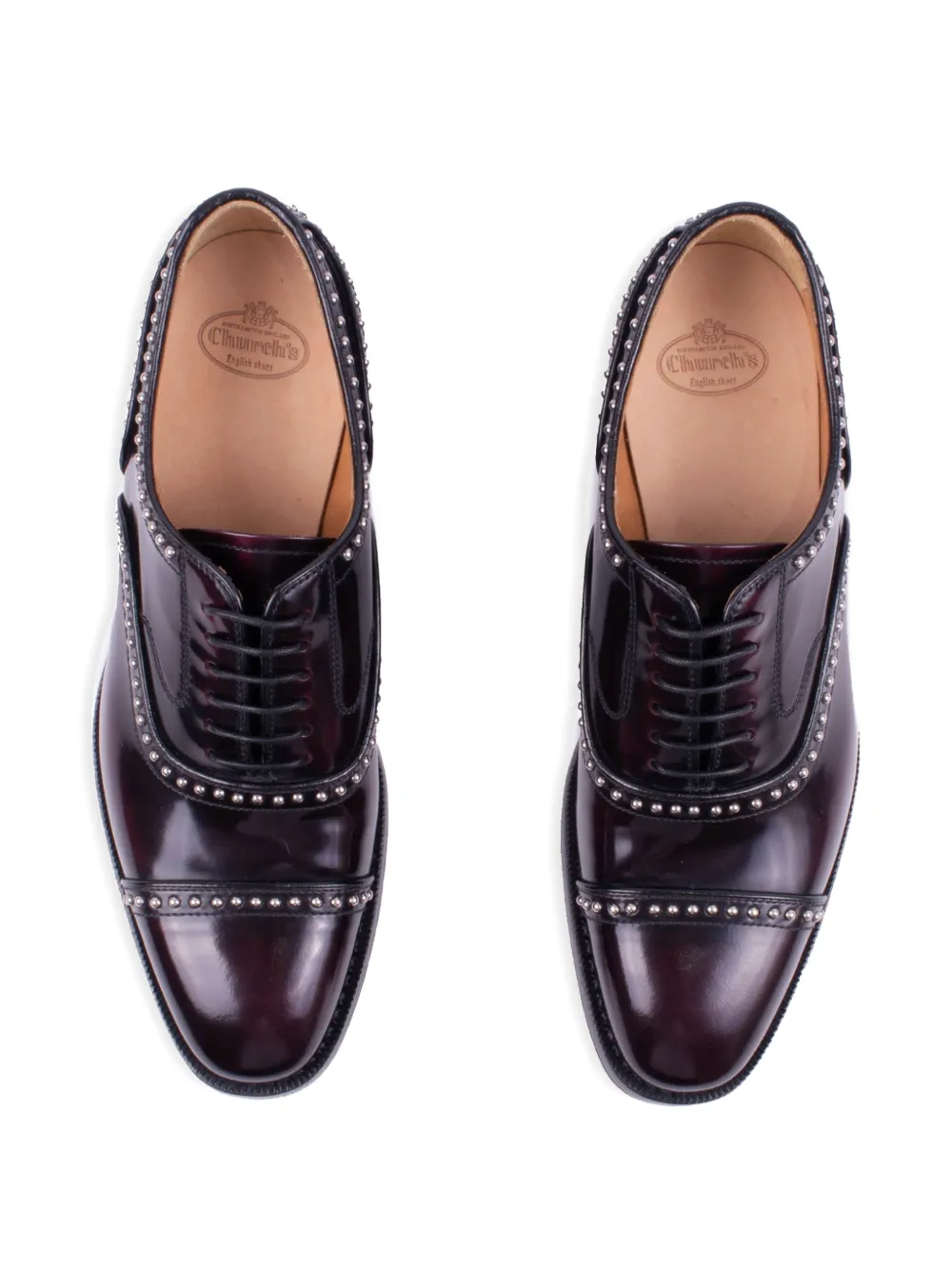 Church's brogues met veters Rood
