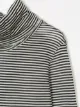Simonetta roll neck striped jumper