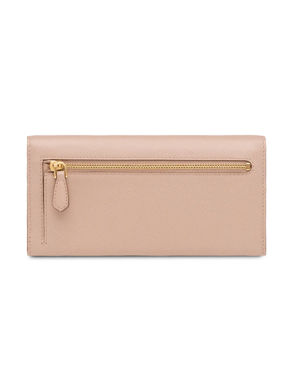 Prada Portemonnee met logoplakkaat - Roze