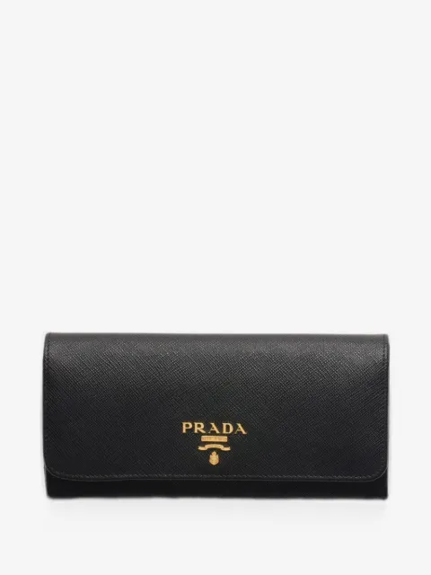 Prada large Saffiano leather wallet