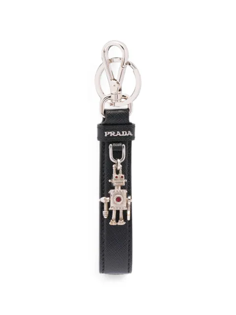 Prada Saffiano Leather keychain