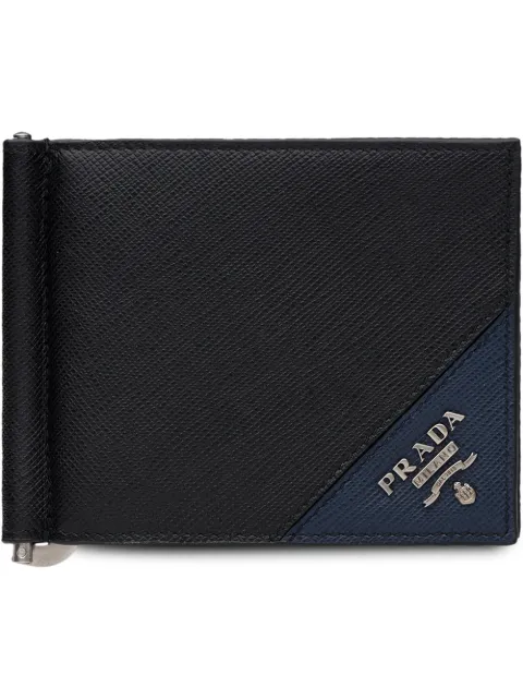 prada two tone wallet