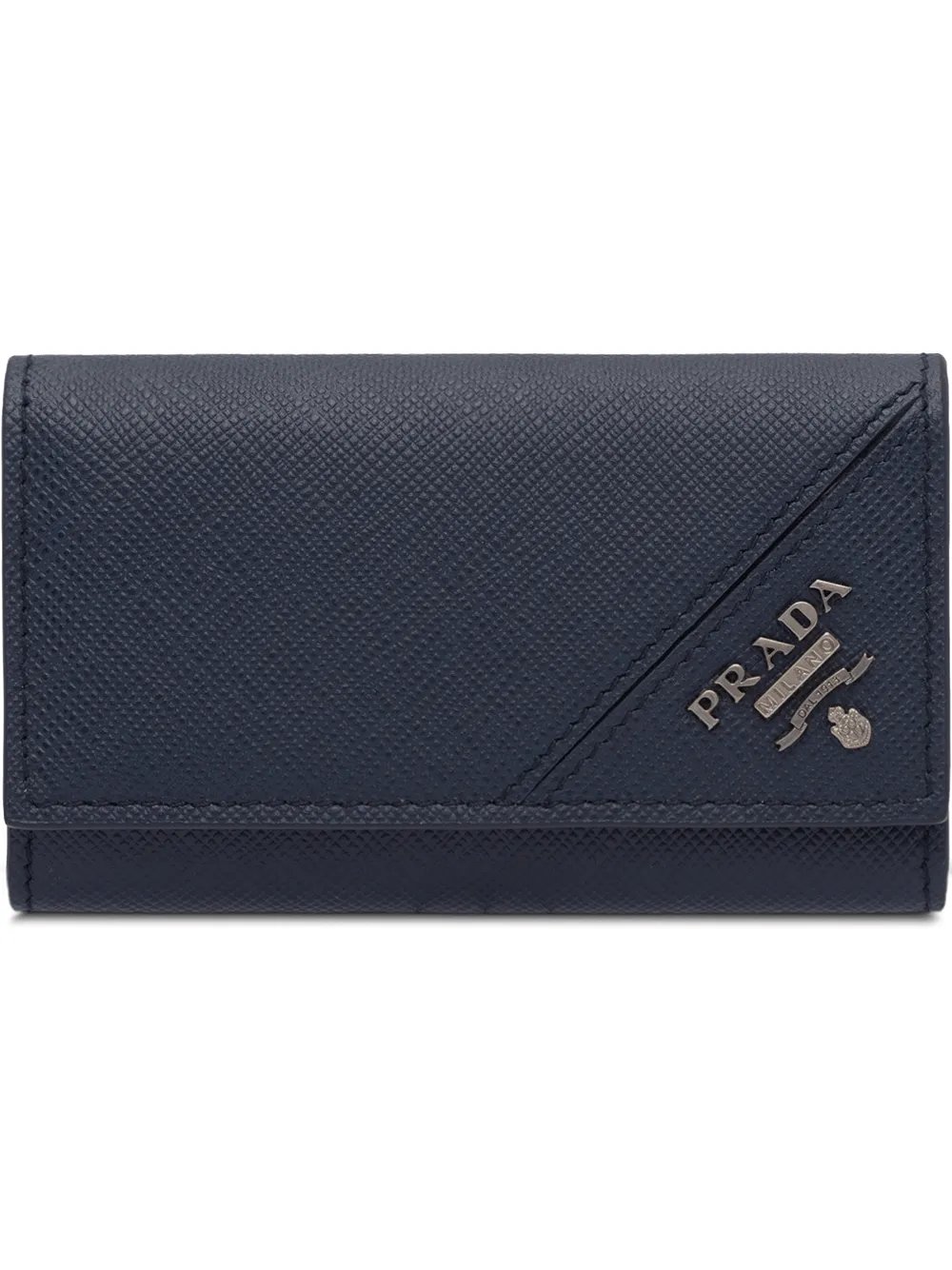 

Prada Leather Keyholder - Azul