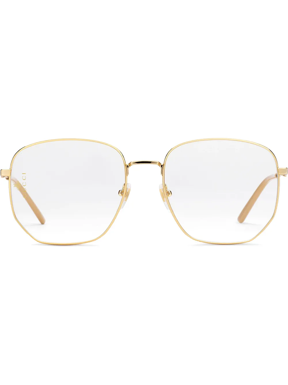 Gucci Eyewear グッチ・アイウェア スクエア眼鏡フレーム - FARFETCH