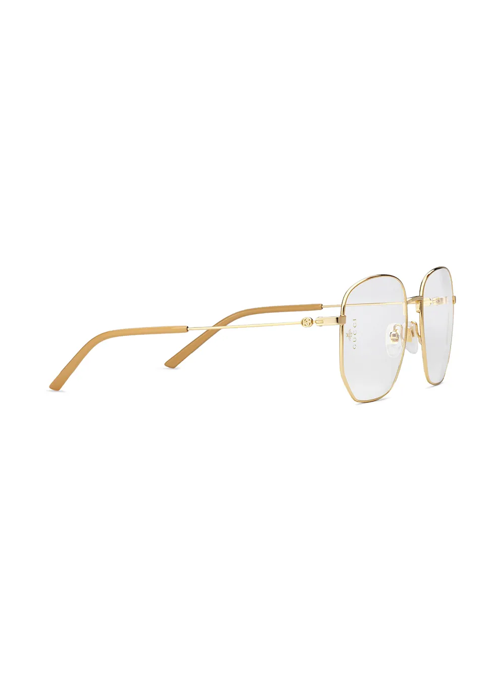 Gucci rectangular eyeglasses best sale