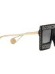 Gucci Eyewear Mask-frame acetate sunglasses
