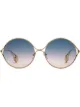 الصورة 1 من Gucci Eyewear round-frame sunglasses