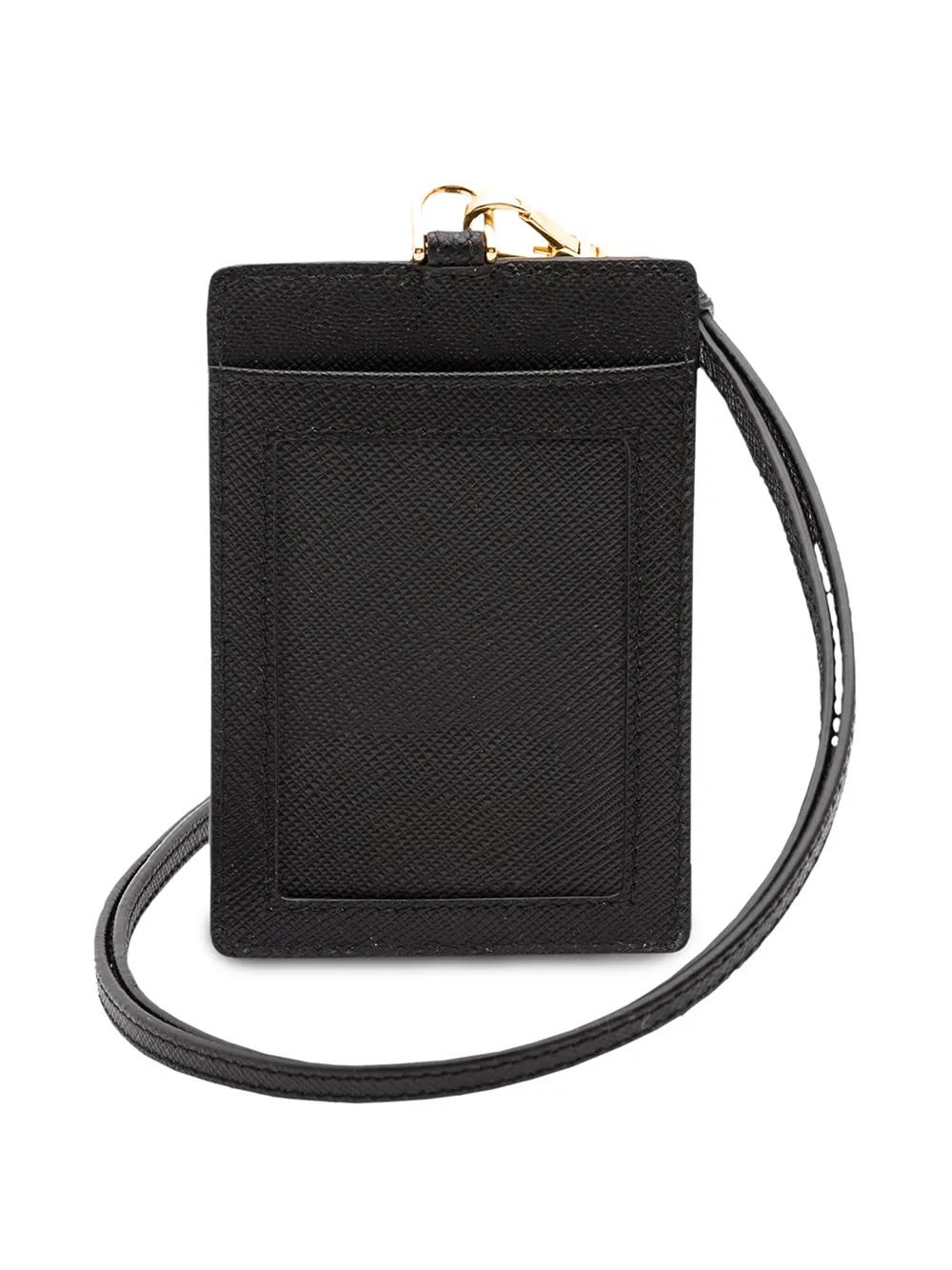 Prada badge houder - Zwart Top Merken Winkel