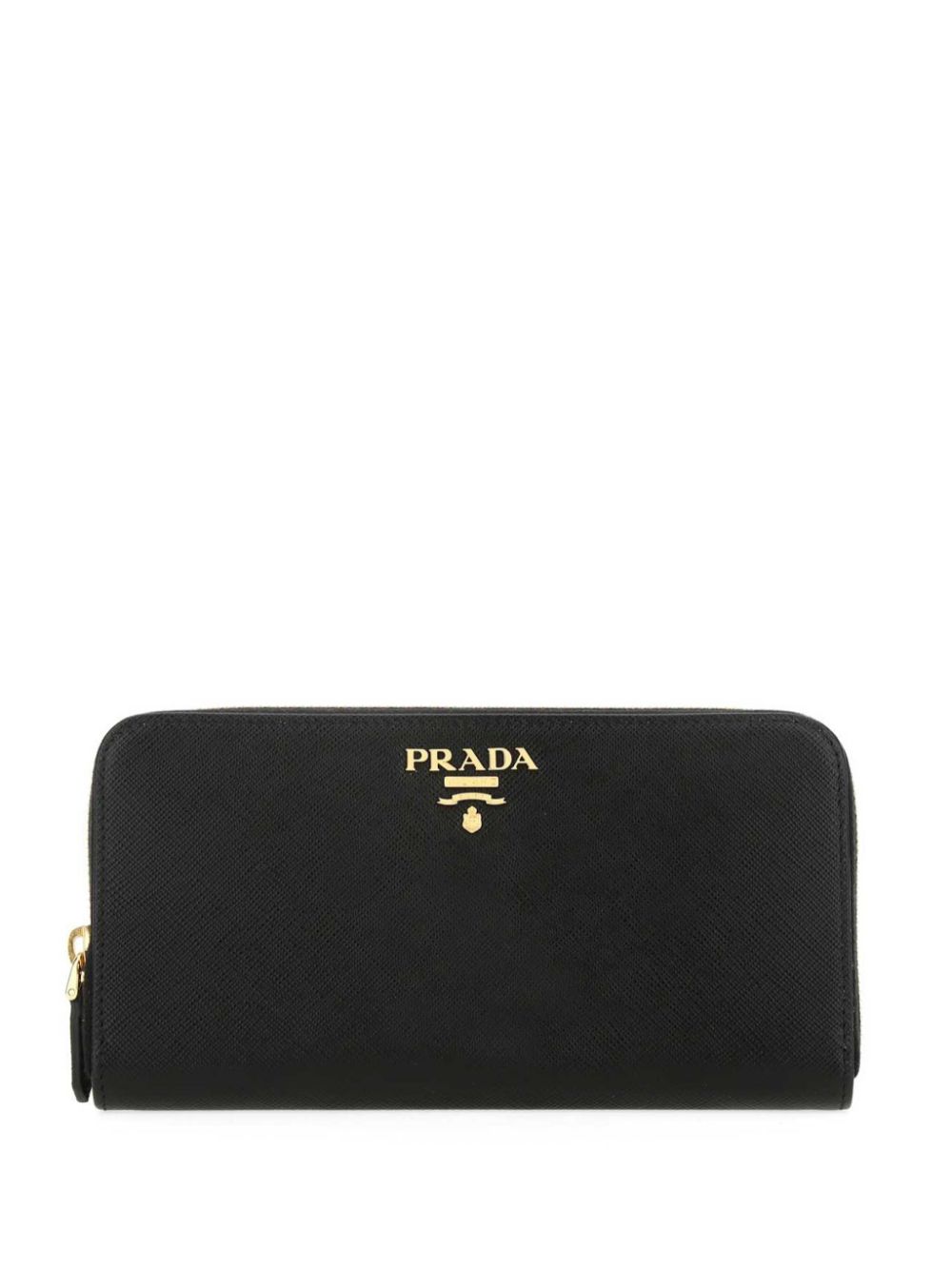 Prada large leather wallet - Black