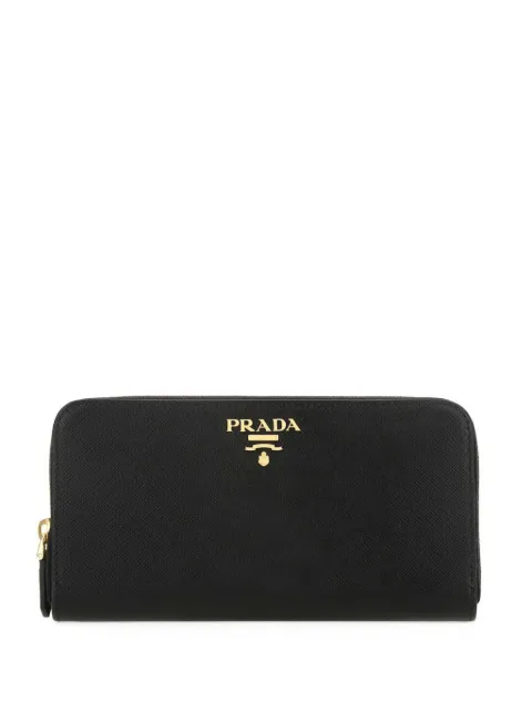 Prada portefeuille à fermeture zippée tout autour