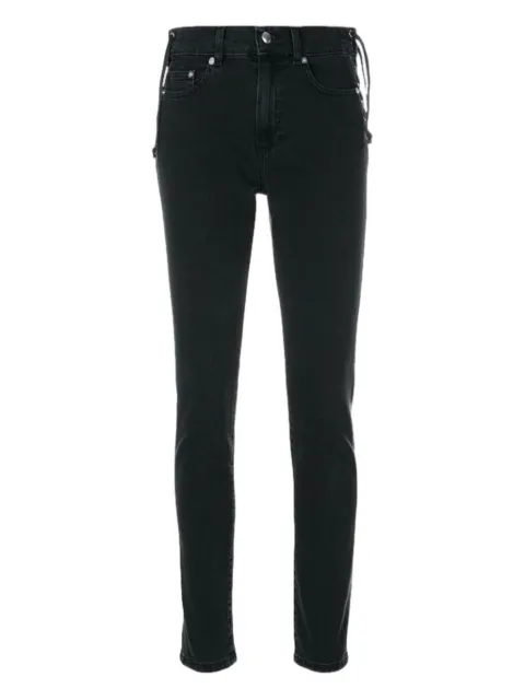 McQ Swallow Laced Harvey slim-cut jeans