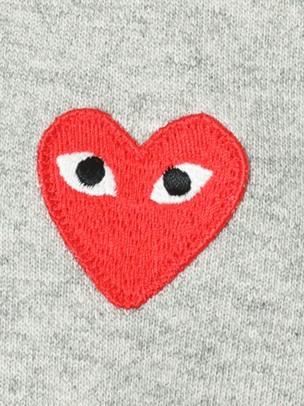 5 Heart-print cotton sweatshirt