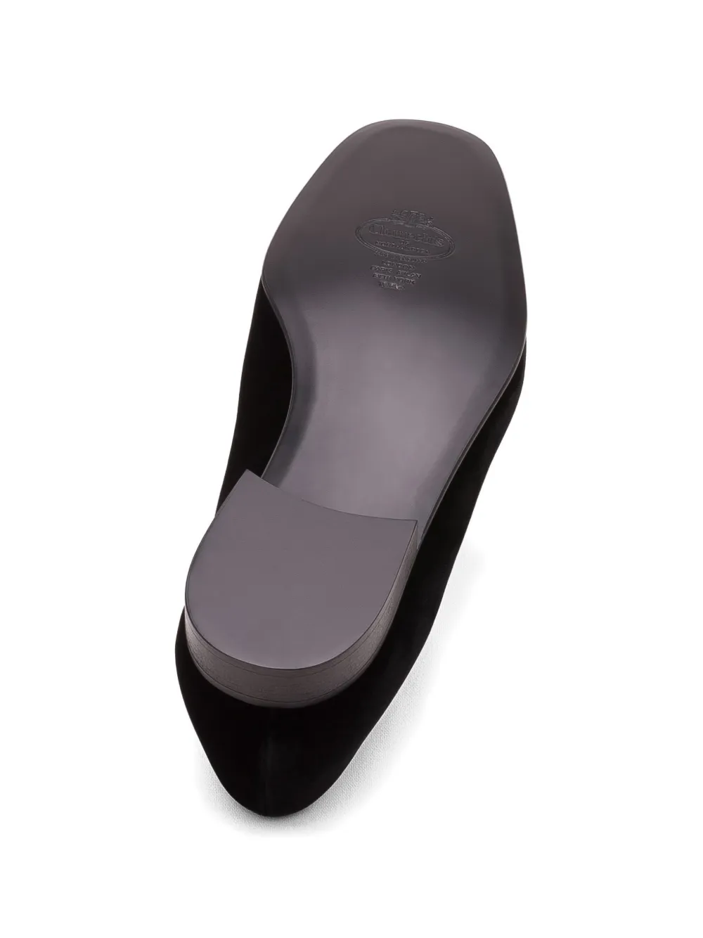 Church's loafers met geborduurde kroon Zwart