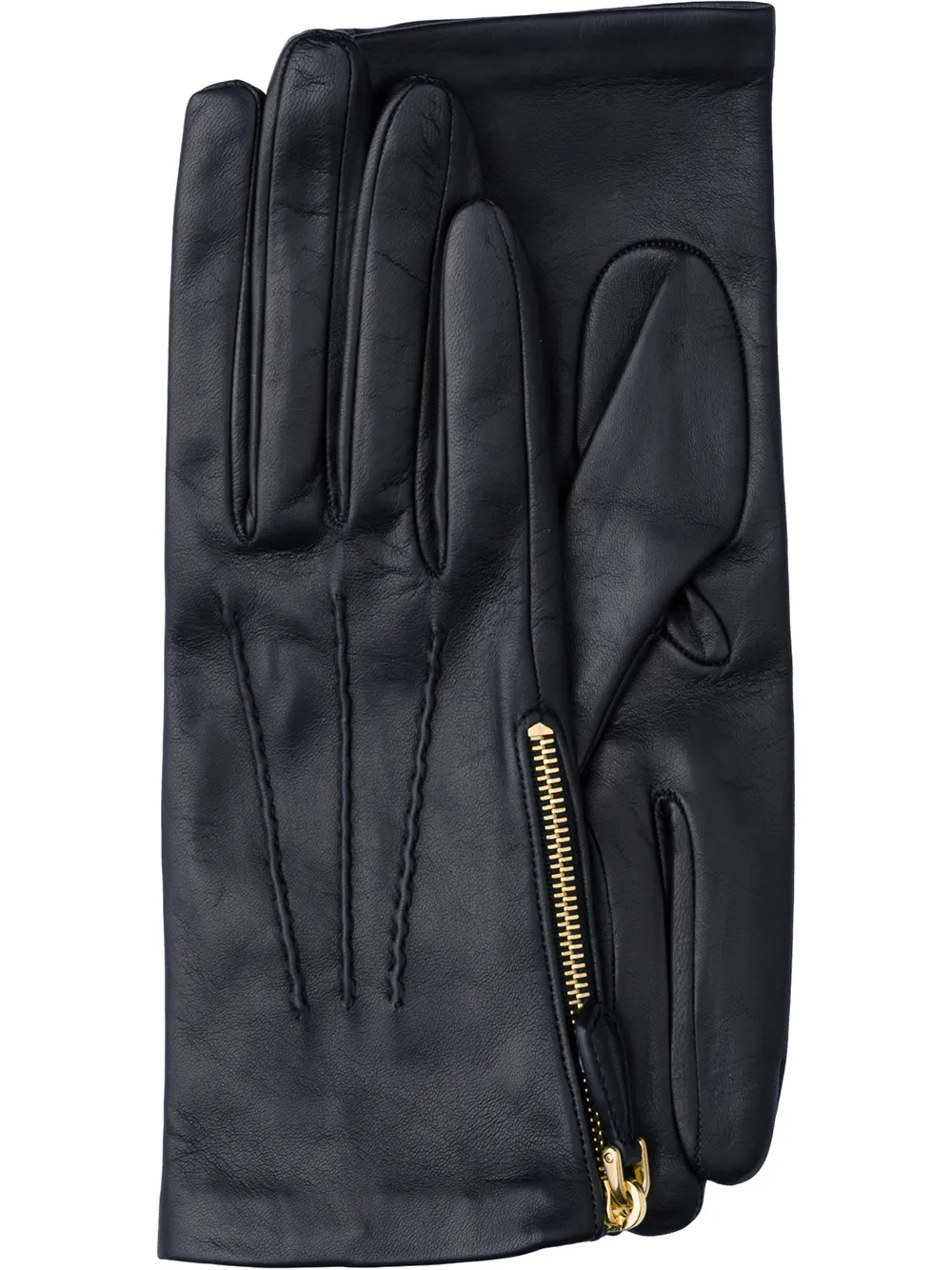 Prada Nappa leather gloves – Black