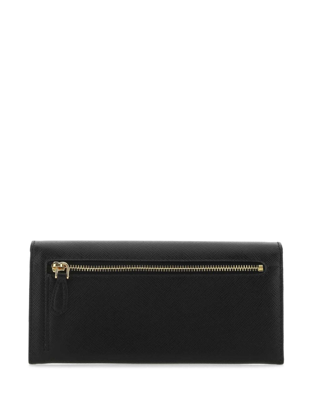 Prada large leather wallet - Black