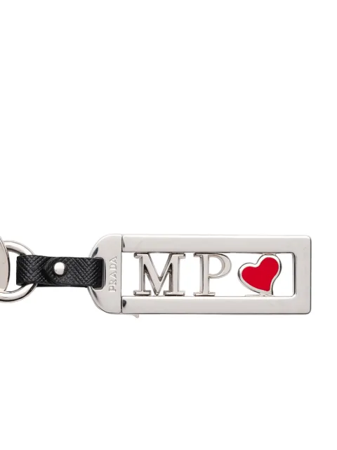 prada metal tag