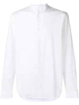 Camisa com gola mandarim