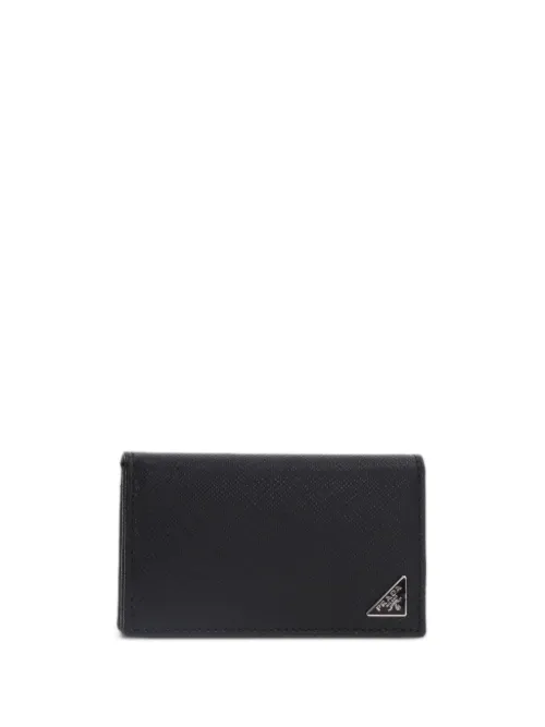 Porte-cartes en cuir Saffiano - Prada - Modalova