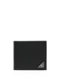 Prada Saffiano logo wallet - Black
