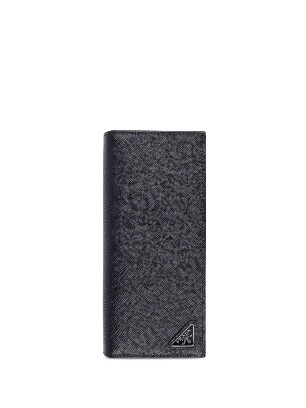 Prada men's wallet saffiano leather clearance