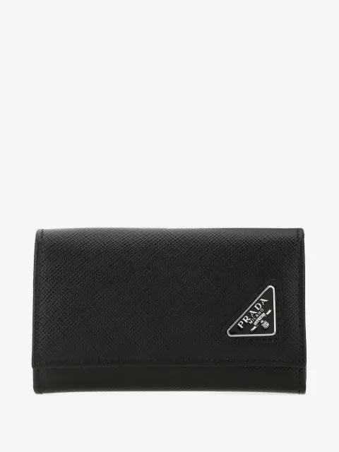 Prada étui à clés en cuir