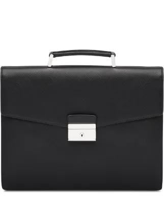 prada saffiano briefcase