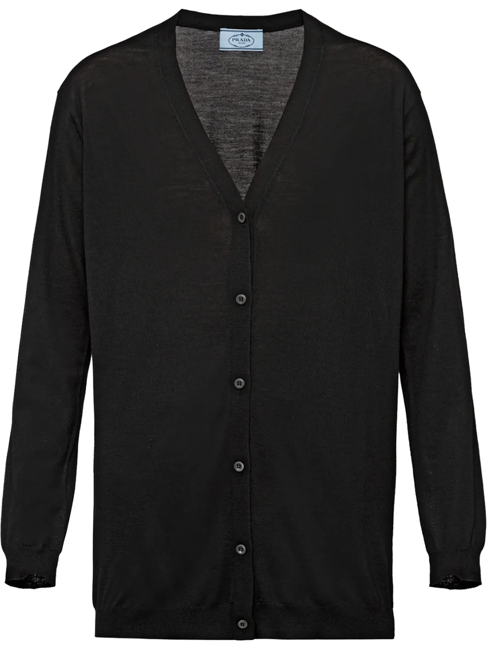 Prada Wool Cardigan Zwart
