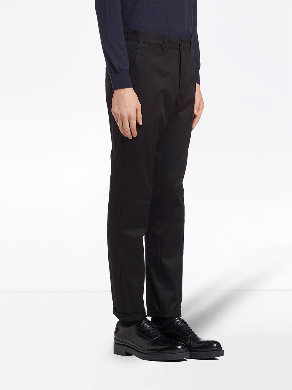 Shop Prada tailored gabardine trousers with Express Delivery - FARFETCH