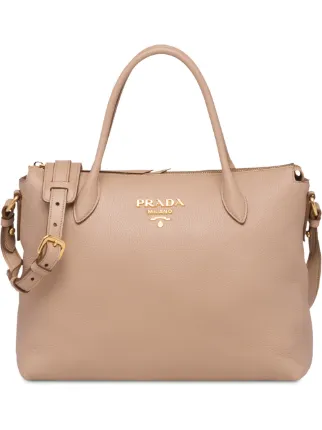Prada Classic Logo Tote Farfetch Prada Classic Logo Tote
