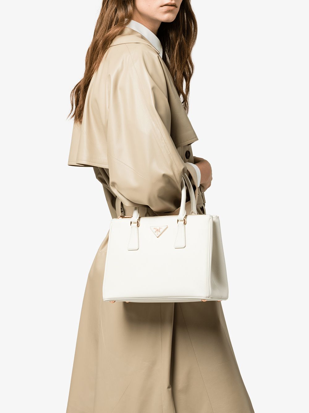 Image 2 of Prada medium Galleria leather tote bag