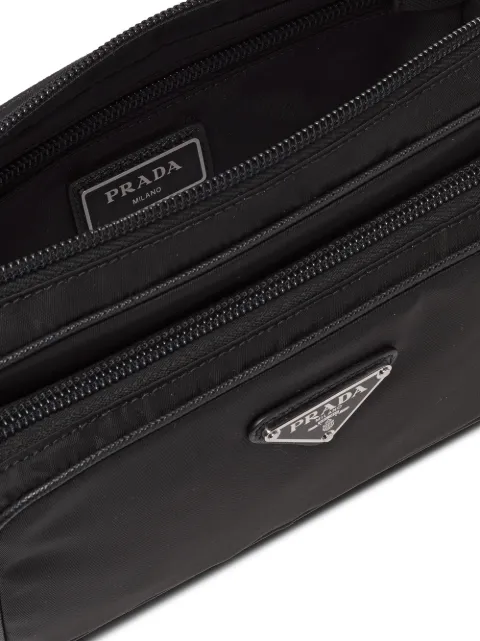 prada logo belt bag