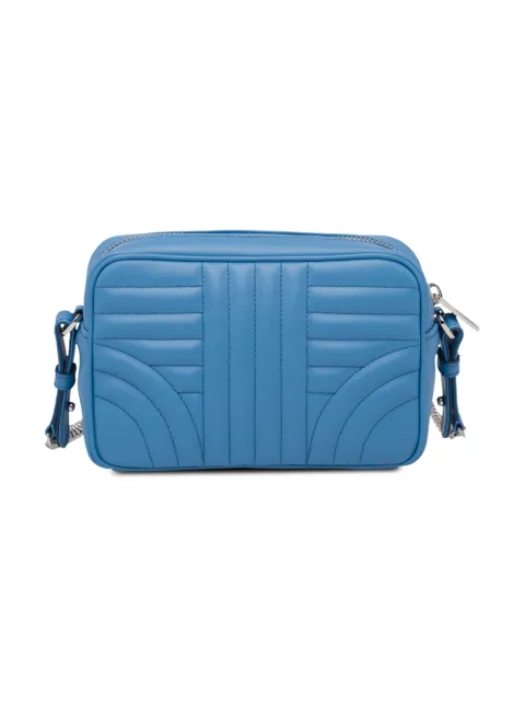 PRADA DIAGRAMME LEATHER CROSS-BODY BAG