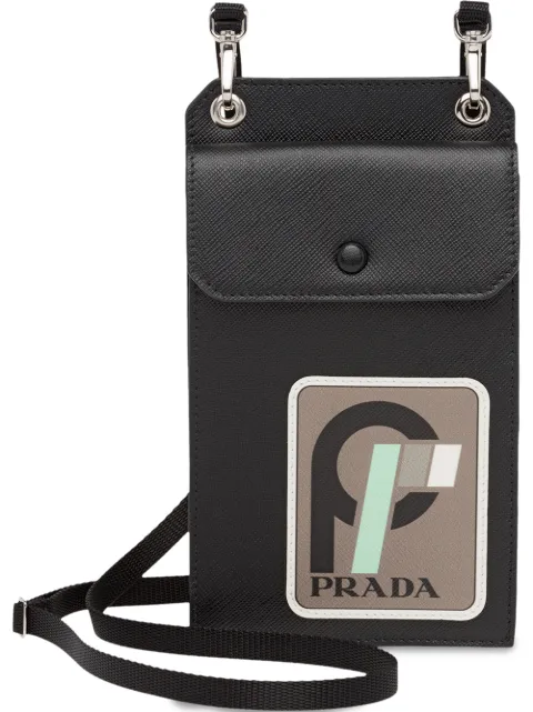 Prada Saffiano leather cellphone case