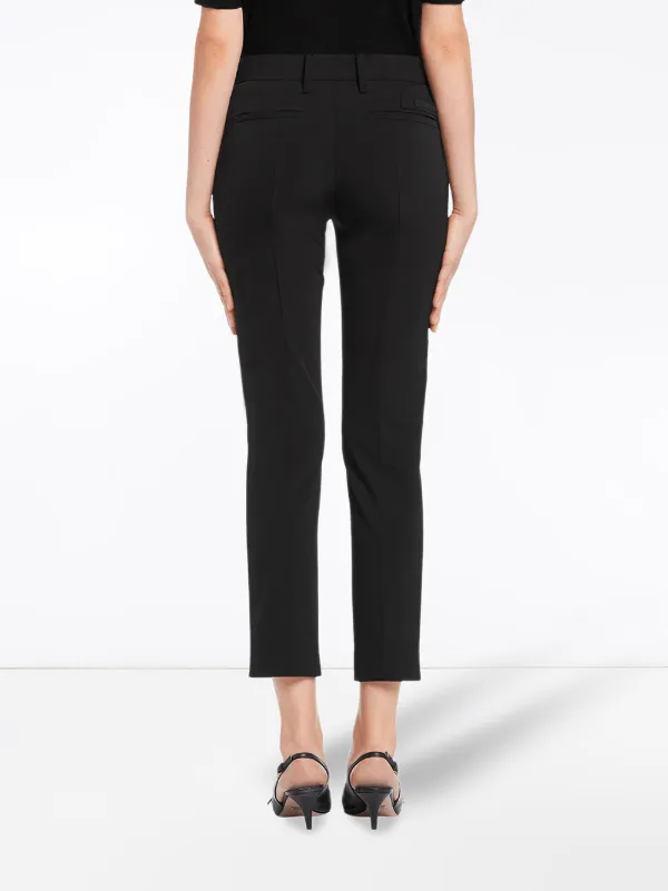 【送料&関税込】Prada High Waist Trousers Prada low-rise Trousers | Black | FARFETCH