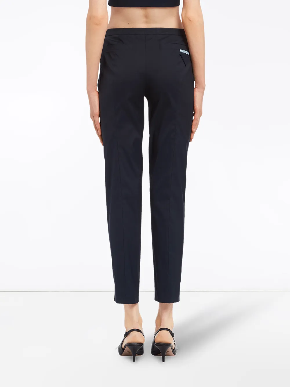 Prada Stretch broek Blauw