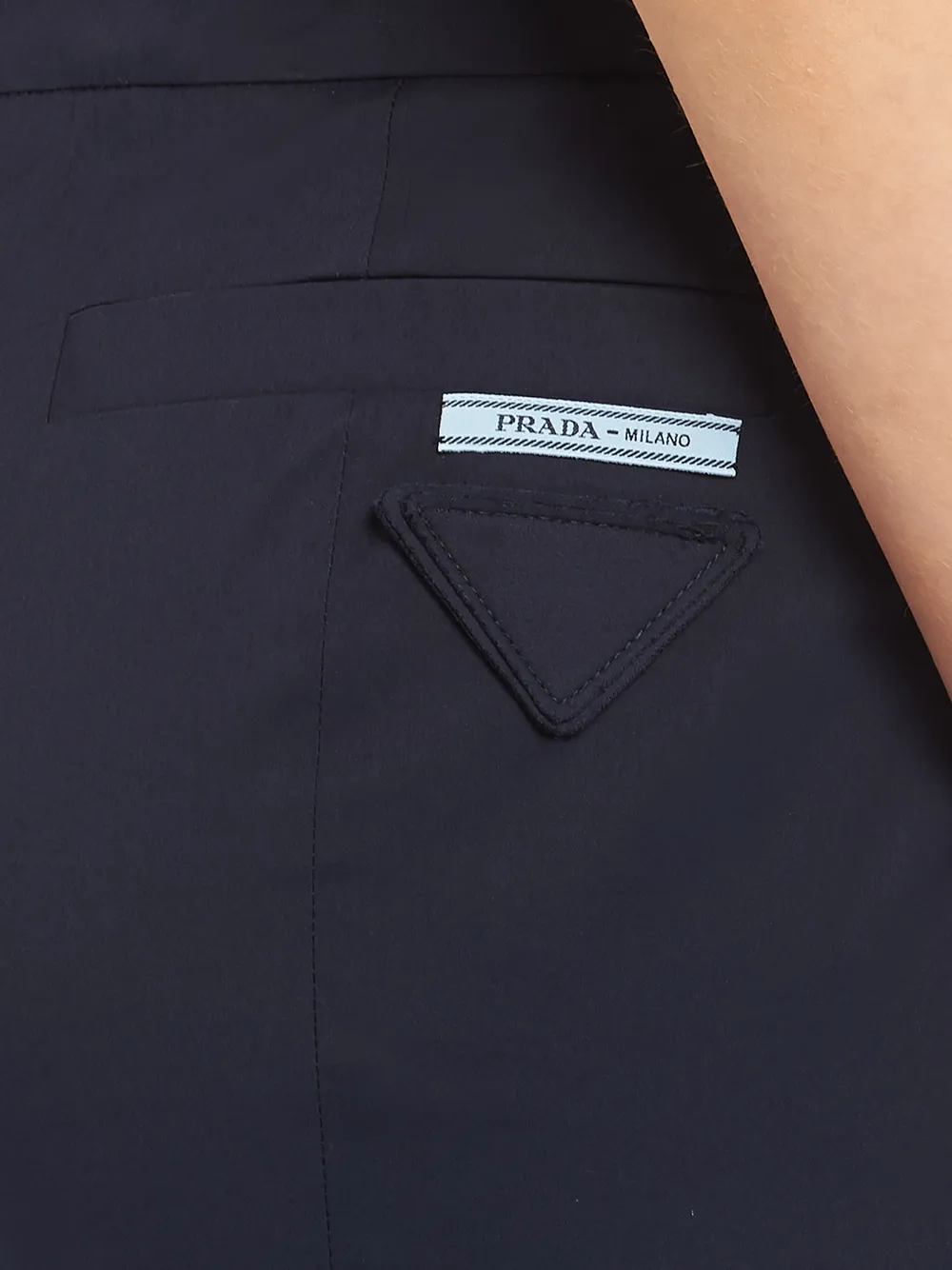 Prada Stretch broek Blauw