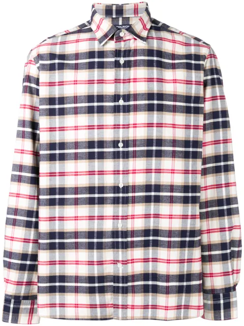 Chemise Farfetch Classique À Woolrich Carreaux 53RjAL4