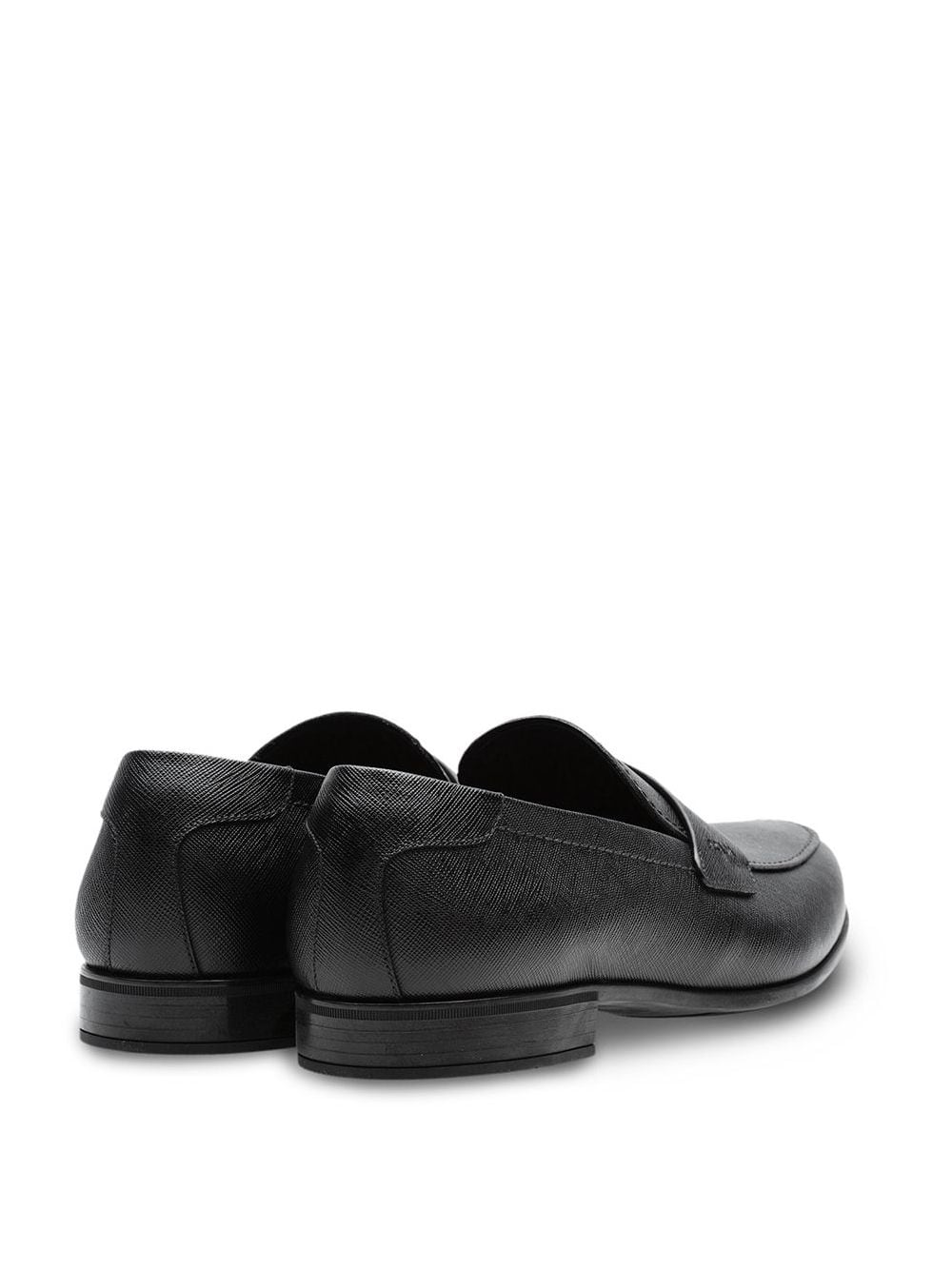 Prada Saffiano Classic Loafers - Farfetch