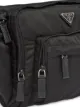 Prada logo plaque belt bag