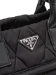Prada キルティング トートバッグ