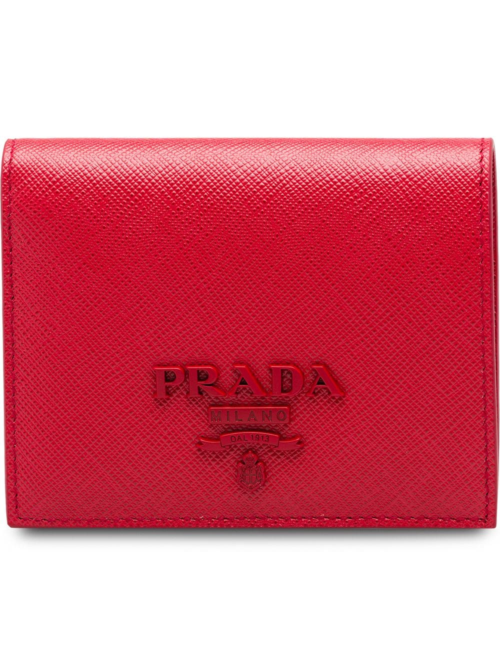 фото Prada маленький кошелек из кожи Saffiano