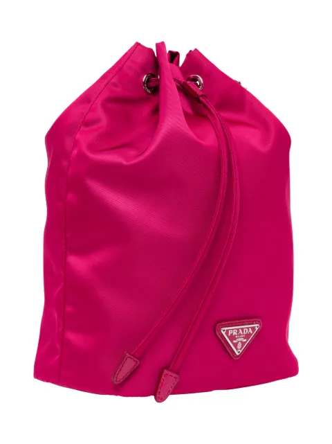 prada logo sailcloth container