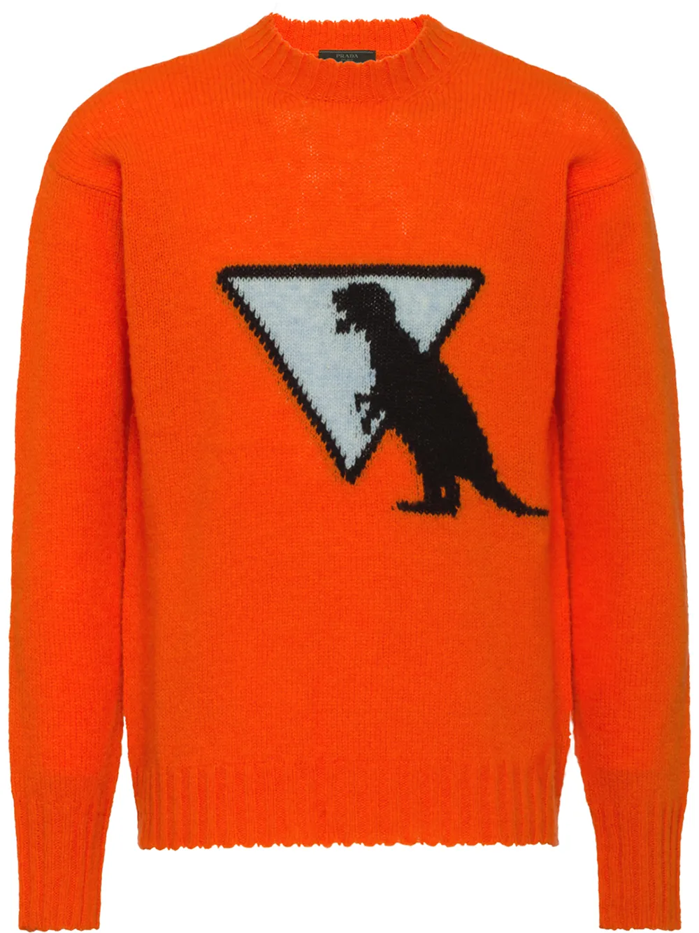 Prada Shetland Wool crew-neck Sweater - Farfetch