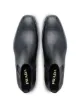 Prada Saffiano leather Chelsea boots