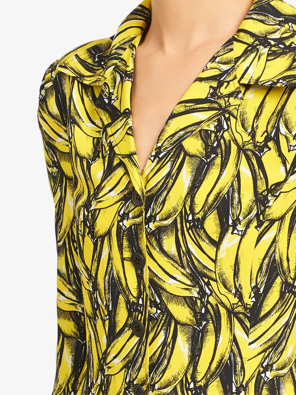 prada banana print